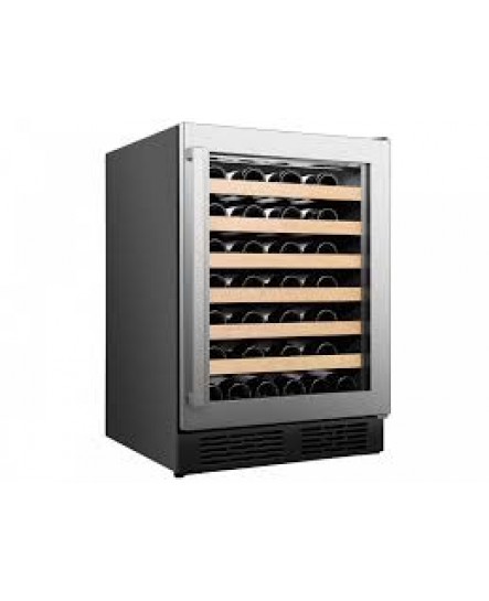 Refroidisseur à vin de 54 bouteille avec Porte Réversible en Acier Inoxydable Hisense ( HWS54029SS )