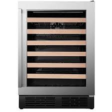 Refroidisseur &agrave; vin de 54 bouteille avec Porte R&eacute;versible en Acier Inoxydable Hisense ( HWS54029SS )