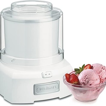 Machine &agrave; gla&ccedil;ons et sorbets glac&eacute;s enti&egrave;rement automatique Cuisinart ( ICE-21 )