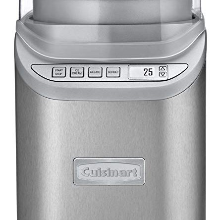 Gelateria Sorbeti&egrave;re pour glace italienne, cr&egrave;me glac&eacute;e, yogourt glac&eacute; et sorbet Cuisinart ( ICE-70C )