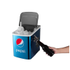 Machine &agrave; Gla&ccedil;ons PEPSI &agrave; Capacit&eacute; de 26 lbs avec Ouvre-Bouteilles Int&eacute;gr&eacute; Bleu *PRODUIT NEUF* Curtis ( ICE147PEP )