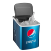 Machine &agrave; Gla&ccedil;ons PEPSI &agrave; Capacit&eacute; de 26 lbs avec Ouvre-Bouteilles Int&eacute;gr&eacute; Bleu *PRODUIT NEUF* Curtis ( ICE147PEP )