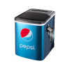 Machine &agrave; Gla&ccedil;ons PEPSI &agrave; Capacit&eacute; de 26 lbs avec Ouvre-Bouteilles Int&eacute;gr&eacute; Bleu *PRODUIT NEUF* Curtis ( ICE147PEP )