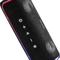 Haut-Parleur Bluetooth avec Effets Lumineux et Effets Tambour R&eacute;sistant &agrave; l'Eau en Noir ION SLAM JAM *PRODUIT NEUF*