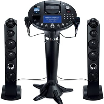 Syst&egrave;me de KARAOK&Eacute; avec 2 micros et &Eacute;cran couleur de 7" Singing Machine ( ISM1028XA )