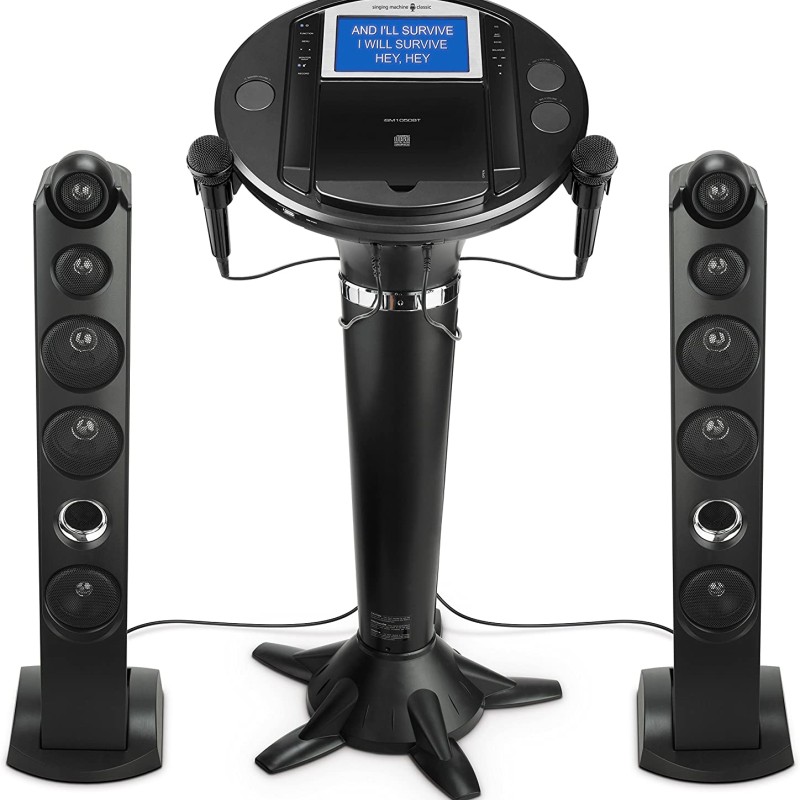 Syst&egrave;me De KARAOK&Eacute; sur pied Singing Machine ( ISM1050BT )