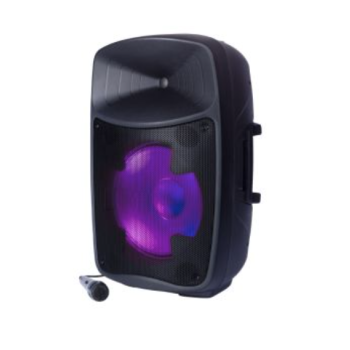 Haut-Parleur Haute Puissance Bluetooth R&eacute;sistant aux Intemp&eacute;ries avec Microphone ( Ion Pro Glow Ultra )