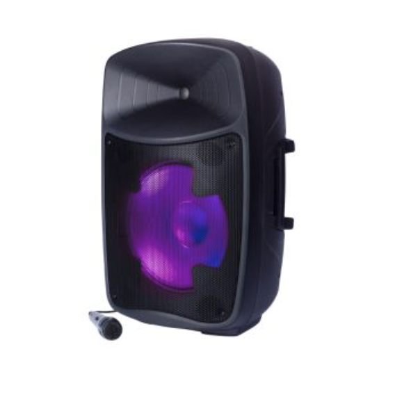 Haut-Parleur Haute Puissance Bluetooth R&eacute;sistant aux Intemp&eacute;ries avec Microphone ( Ion Pro Glow Ultra )