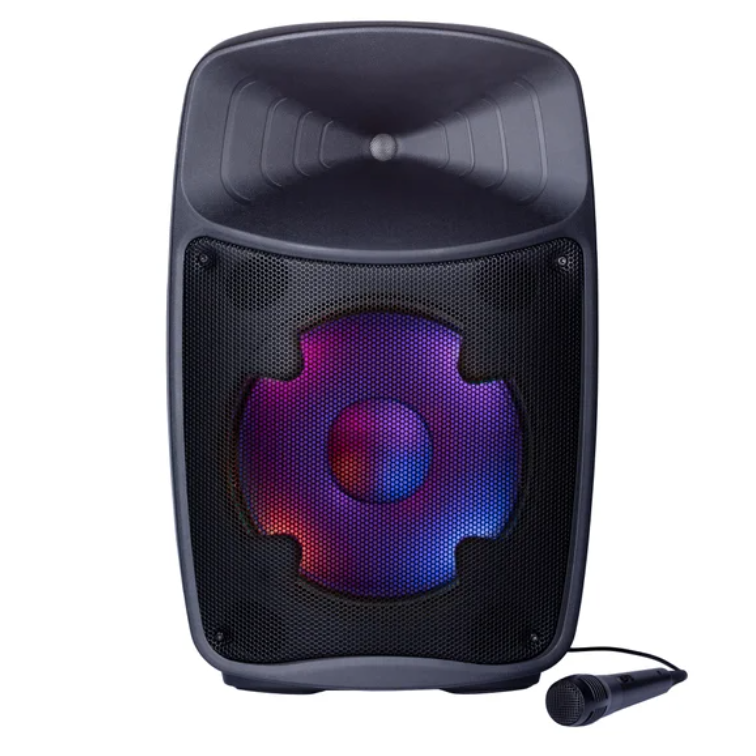 Haut-Parleur Haute Puissance Bluetooth R&eacute;sistant aux Intemp&eacute;ries avec Microphone ( Ion Pro Glow Ultra )