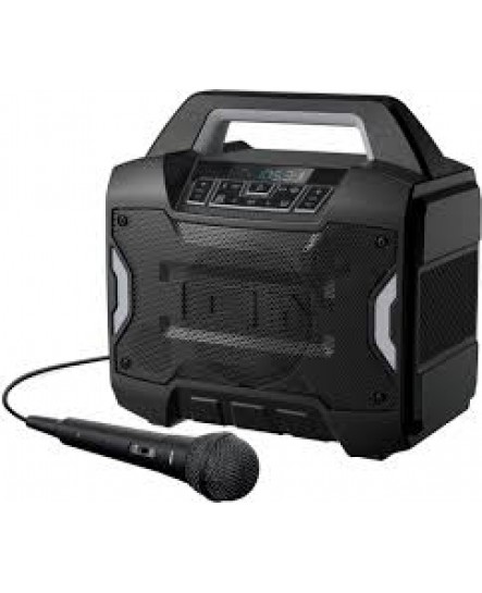 Haut-Parleur Sans Fil Rechargeable Résistant aux Intempéries avec Microphone Ion Sport Boom