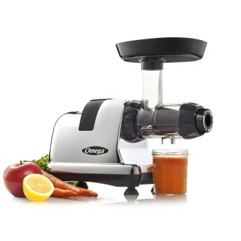 Extracteur de jus &agrave; Mastication Lente &agrave; froid pour L&eacute;gumes / Fruits et Syst&egrave;me de Nutrition 200 Watts *PRODUIT NEUF* OMEGA ( J8006HDC )