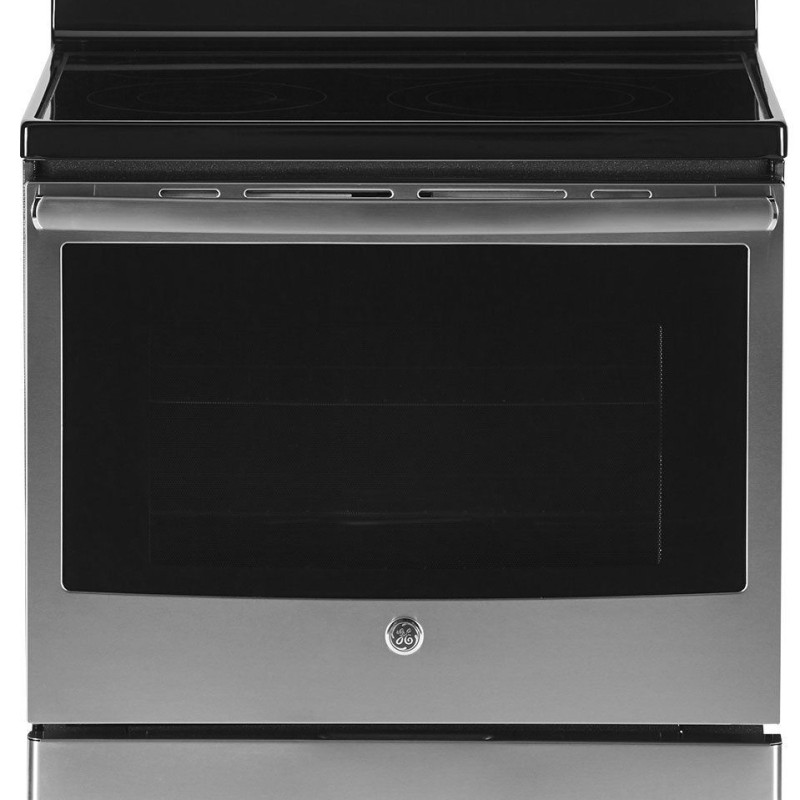 Cuisini&egrave;re &agrave; Convection &Eacute;lectrique de 5.0 pi&sup3; Autonettoyante en Acier Inoxydable *PRODUIT NEUF* GE ( JCB840SKSS )