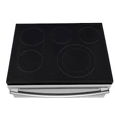 Cuisini&egrave;re &eacute;lectrique de 5,3 pi&sup3; / 30" en Acier Inoxydable GE ( JCB870SNSS )