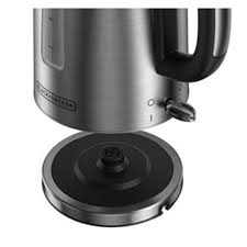 Bouilloire &Eacute;lectrique Sans Fil Kitchen Tools avec Arr&ecirc;t Automatique de 1.7 L en Acier Inoxydable Black & Decker ( KE3100SKT )