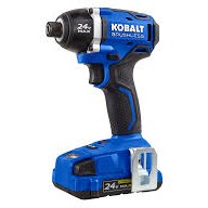 Perceuse &agrave; Percussion 24 V Sans Fil &agrave; Vitesse Variable Sans Balais avec &Eacute;tui Souple *PRODUIT NEUF* Kobalt ( KID 1324A-03 )