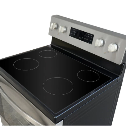 Cuisini&egrave;re &Eacute;lectrique &agrave; Convection V&eacute;ritable de 30" / 5 pi&sup3; avec Friteuse &agrave; Air en Acier Inoxydable Kenmore ( KKFTR4.8SS )