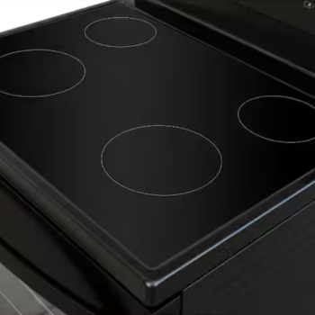 Cuisini&egrave;re &Eacute;lectrique de 30" / 5 pi&sup3; avec Commandes &agrave; l'Arri&egrave;re Noir *PRODUIT NEUF* Kenmore ( KKFTR5.0-REAR-B )