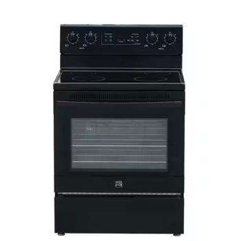 Cuisini&egrave;re &Eacute;lectrique de 30" / 5 pi&sup3; avec Commandes &agrave; l'Arri&egrave;re Noir *PRODUIT NEUF* Kenmore ( KKFTR5.0-REAR-B )