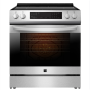 Cuisini&egrave;re &Eacute;lectrique &agrave; Induction et Convection V&eacute;ritable de 30" / 5 pi&sup3; avec Friteuse &agrave; Air en Acier Inoxydable Kenmore ( KKIRV2-5.0CAF-SS )