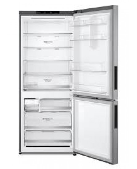 R&eacute;frig&eacute;rateur de 15 pi&sup3; / 28" &agrave; Profondeur de Comptoir avec Cong&eacute;lateur en Bas Argent platine LG ( LBNC15251V )