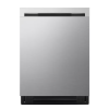 Lave-Vaisselle Encastrable FlushFit de 24" / 46 dBA avec 3e Panier en Acier Inoxydable LG ( LDNPQ445S )