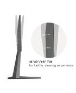 Support TV de Table Réglable de Style Minimaliste pour Téléviseurs à Écran Plat de 32" à 70" DJ Style ( LDT03-21L )