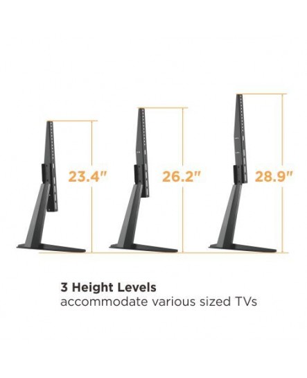 Support TV de Table Réglable de Style Minimaliste pour Téléviseurs à Écran Plat de 32" à 70" DJ Style ( LDT03-21L )
