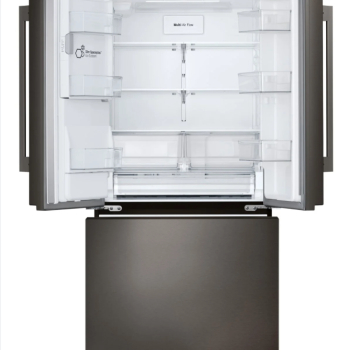 R&eacute;frig&eacute;rateur de 33" / 24.5 Pi&sup3; avec Distributeur d'Eau & Gla&ccedil;ons en Acier Inoxydable Noir LG ( LF25H6330D )