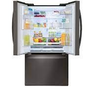 R&eacute;frig&eacute;rateur &agrave; portes fran&ccedil;aises de 28 pi&sup3; / 36" en Acier Inoxydable Noir LG ( LFXS28968D )