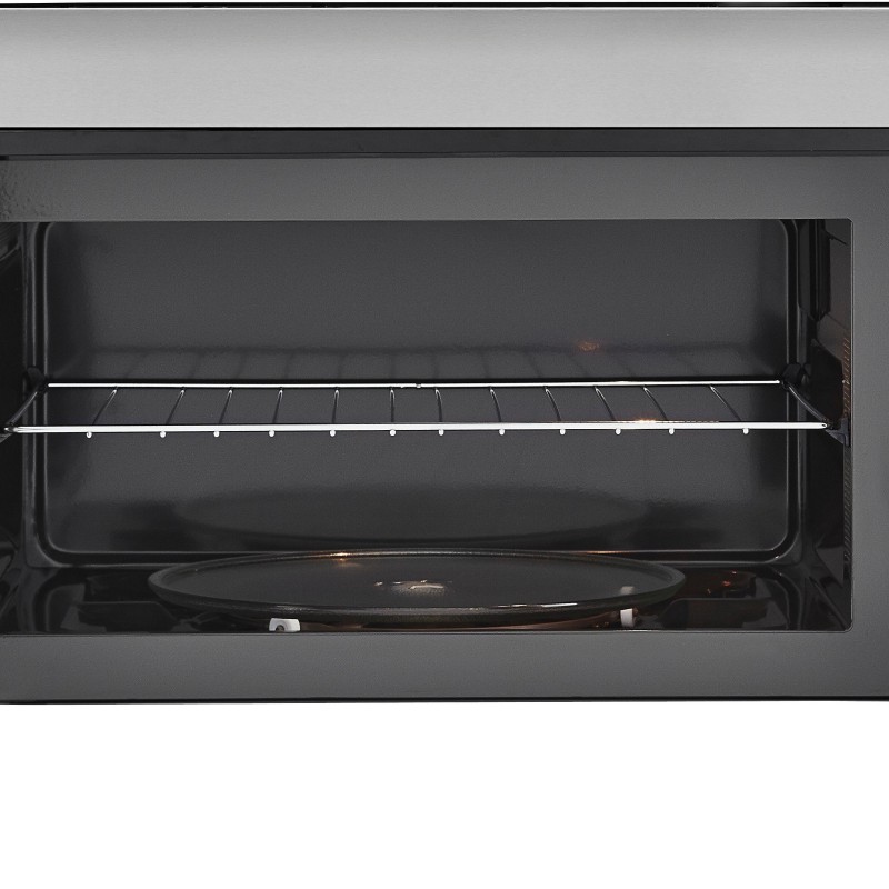 Four &agrave; Micro-Ondes &agrave; Hotte Int&eacute;gr&eacute;e de 1,7 pi&sup3; / 900W en Acier Inoxydable LG ( LMV1751ST )