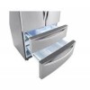 R&eacute;frig&eacute;rateur &agrave; porte fran&ccedil;aise de 36" / 26.9 pI&sup3; avec tiroirs de cong&eacute;lation doubles en acier inoxydable r&eacute;sistant aux taches LG ( LMWS27626S )