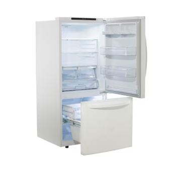 R&eacute;frig&eacute;rateur de 22.1 pi&sup3; &agrave; Cong&eacute;lateur dans le Bas en Blanc LG ( LRDNS2200W )