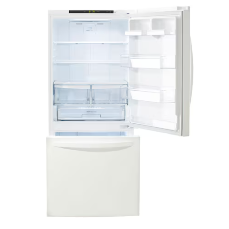 R&eacute;frig&eacute;rateur de 22.1 pi&sup3; &agrave; Cong&eacute;lateur dans le Bas en Blanc LG ( LRDNS2200W )