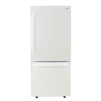 R&eacute;frig&eacute;rateur de 22.1 pi&sup3; &agrave; Cong&eacute;lateur dans le Bas en Blanc LG ( LRDNS2200W )
