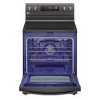 Cuisini&egrave;re &eacute;lectrique 5 &eacute;l&eacute;ments &Agrave; Convection et Friture air de 6,3 pi&sup3; /30 po en Acier Inoxydable Noir de LG ( LREL6323D )