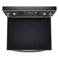Cuisini&egrave;re &eacute;lectrique 5 &eacute;l&eacute;ments &Agrave; Convection et Friture air de 6,3 pi&sup3; /30 po en Acier Inoxydable Noir de LG ( LREL6323D )