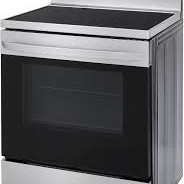 Cuisini&egrave;re &eacute;lectrique 5 &eacute;l&eacute;ments &Agrave; Convection et Friture air de 6,3 pi&sup3; /30 po en Acier Inoxydable de LG ( LREL6323S )