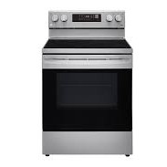 Cuisini&egrave;re &eacute;lectrique 5 &eacute;l&eacute;ments &Agrave; Convection et Friture air de 6,3 pi&sup3; /30 po en Acier Inoxydable *PRODUIT NEUF* LG ( LREL6323S )