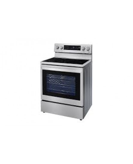 Cuisinière Électrique à Surface en Vitrocéramique de 30" avec Four à Convection 6,3 pi³ en Acier Inoxydable LG ( LREL6325F )