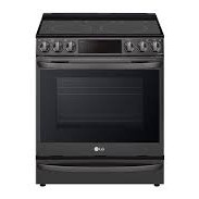 Cuisini&egrave;re &Eacute;lectrique Intelligente avec Air Fry en Acier Inoxydable Noir *PRODUIT NEUF* LG ( LREL6337D )