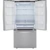 R&eacute;frig&eacute;rateur de 25 pi&sup3; / 33 pouces &agrave; portes fran&ccedil;aises r&eacute;sistant aux taches en Acier Inoxydable LG ( LRFCS2503S )