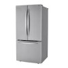 R&eacute;frig&eacute;rateur de 25 pi&sup3; / 33 pouces &agrave; portes fran&ccedil;aises r&eacute;sistant aux taches en Acier Inoxydable LG ( LRFCS2503S )