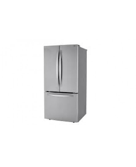 Réfrigérateur de 25 pi³ / 33 pouces à portes françaises résistant aux taches en Acier Inoxydable LG ( LRFCS2503S )