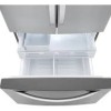 R&eacute;frig&eacute;rateur de 25 pi&sup3; / 33 pouces &agrave; portes fran&ccedil;aises r&eacute;sistant aux taches en Acier Inoxydable LG ( LRFCS2503S )