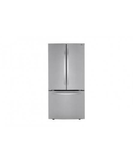 Réfrigérateur de 25 pi³ / 33 pouces à portes françaises résistant aux taches en Acier Inoxydable LG ( LRFCS2503S )