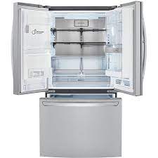 R&eacute;frig&eacute;rateur &agrave; portes fran&ccedil;aises Porte dans la Porte de 29.7 pi&sup3; Wi-Fi en Acier Inoxydable *PRODUIT NEUF* LG ( LRFDS3016S )