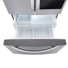 R&eacute;frig&eacute;rateur de 25,1 pi&sup3; / 33" avec Distributeur de Glace en Acier Inoxydable de LG ( LRFES2503S )