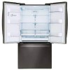 R&eacute;frig&eacute;rateur de 28 pi&sup3; / 36" avec Technologie ThinQ en Acier Inoxydable Noir de LG ( LRFS28XBD )