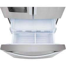R&eacute;frig&eacute;rateur de 28 pi&sup3; / 36" avec Technologie ThinQ en Acier Inoxydable LG ( LRFS28XBS )
