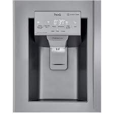 R&eacute;frig&eacute;rateur de 33" / 24 pi&sup3; avec syst&egrave;me "Porte dans la porte" InstaView en Acier Inoxydable LG ( LRFVS2503S )